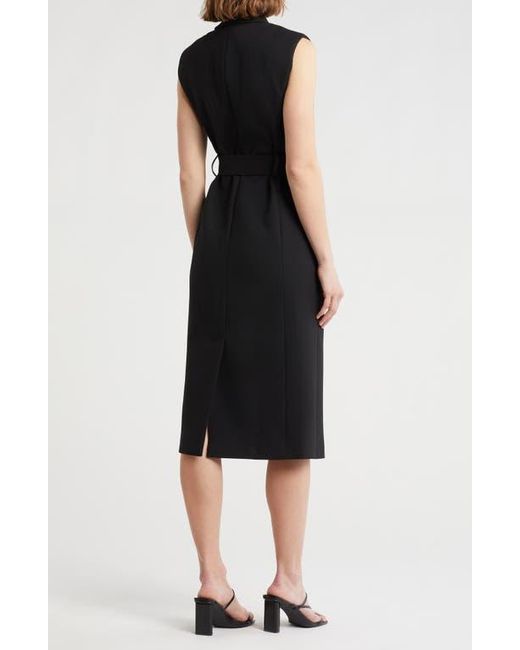 Robe Noire En Soie Ted Baker Taille 8 - Style Fit & Flare, Longueur Genoux, Occasion