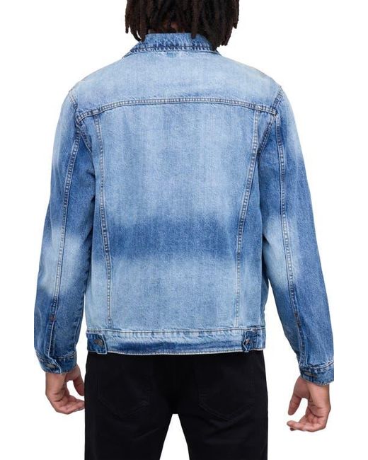 Xray Jeans Blue Slim-Fit Stretch Denim Jacket for men