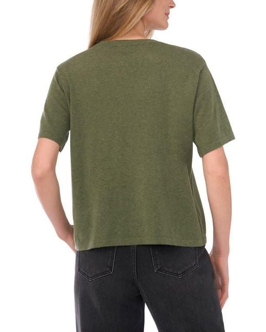 Halogen® Green Pocket T-Shirt
