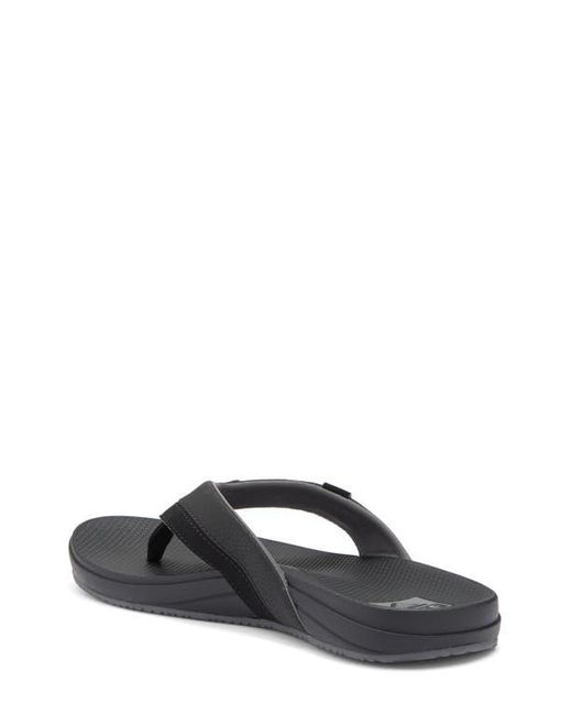 Reef Black Cushion Spring 2.0 Flip Flop for men