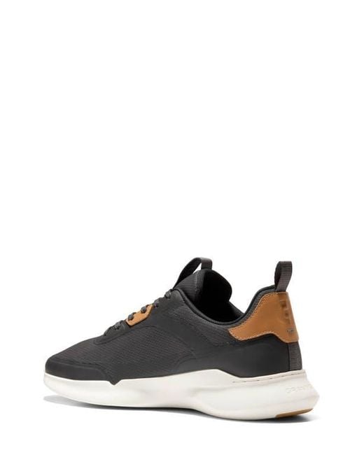 Cole Haan Black Grand Crosscourt Modern Run Sneaker for men