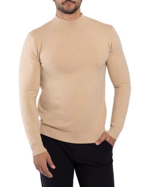 Xray Jeans Blue Mock Neck Knit Sweater for men