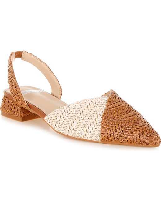 Rag & Co Natural Kinjay Slingback Pump