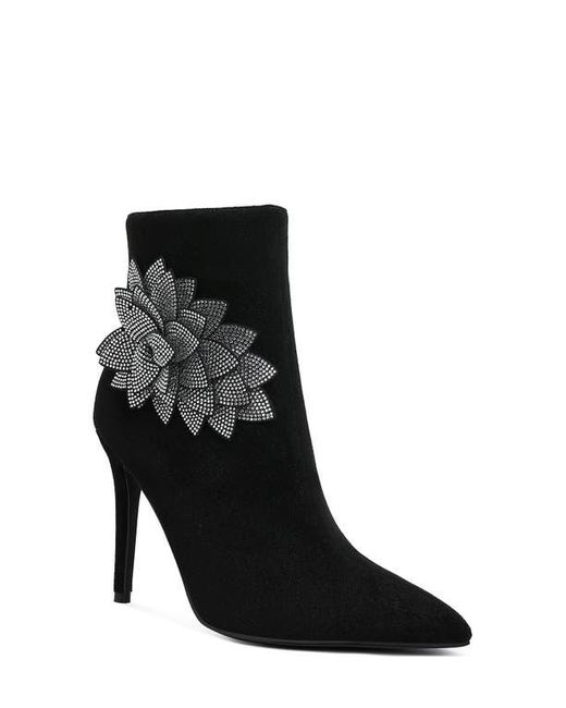 LONDON RAG Black Yarrow Bootie