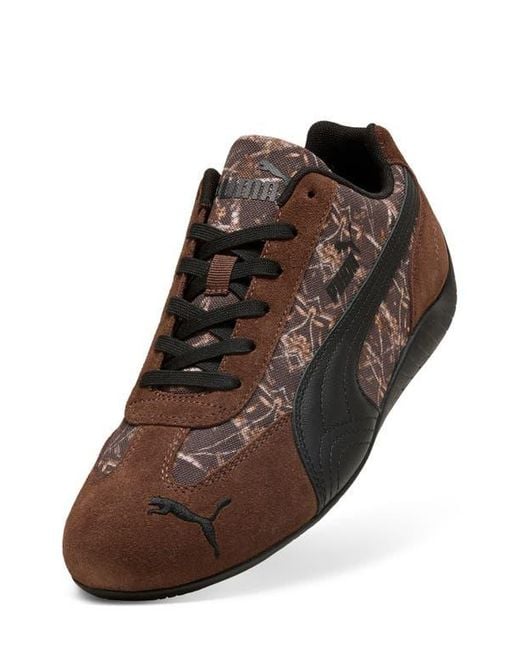PUMA Brown Speedcat Camo Sneaker