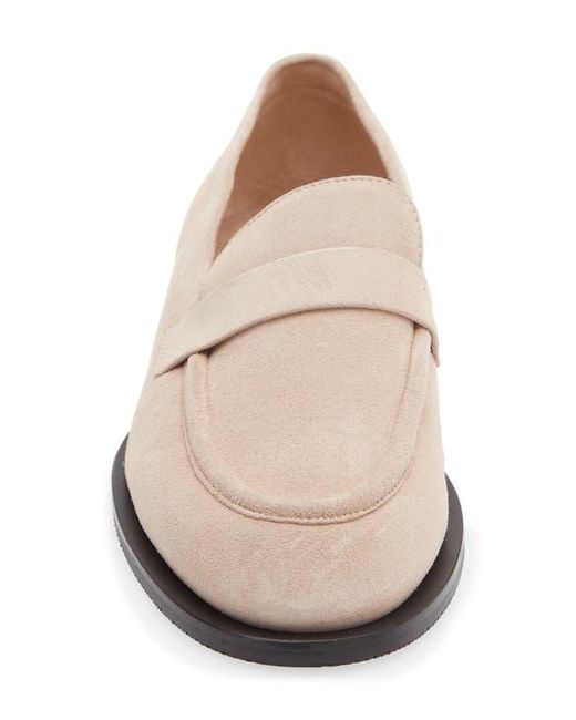 Stuart Weitzman Natural Palmer Loafer