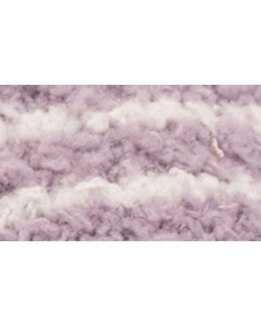 Muk Luks Purple Janna Cozy Crew Faux Shearling Lined Clog