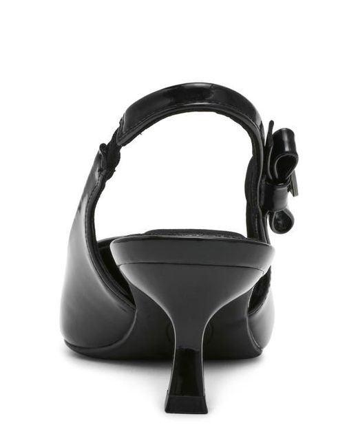 Anne Klein Black Ibbey Slingback Pump