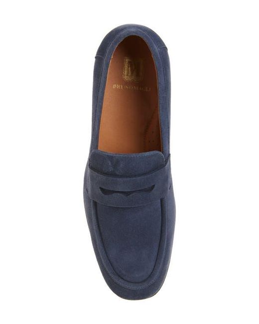 Bruno Magli Modena Loafer in Blue for Men | Lyst display picture 2