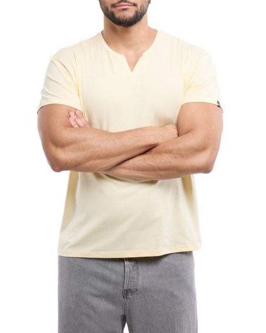 Xray Jeans Natural Split Neck T-Shirt for men