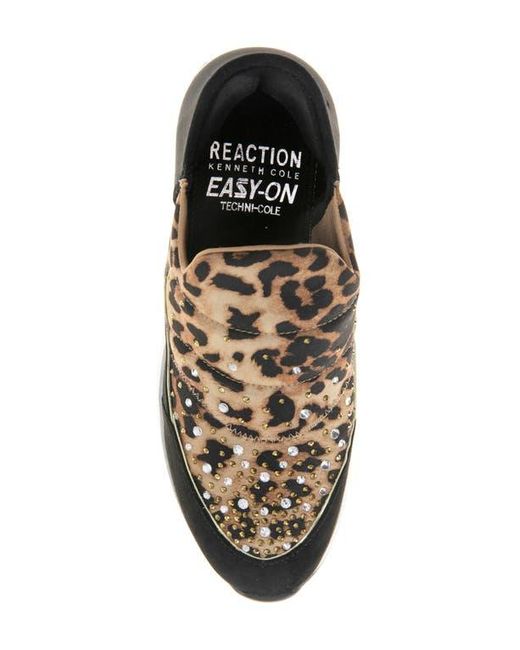Kenneth Cole White Cameron Rhinestone Sneaker