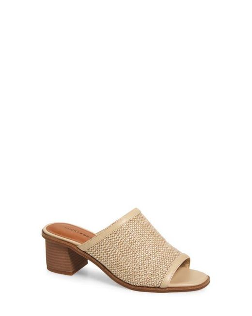Lucky Brand Natural Lenira Slide Sandal