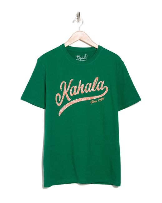 Kahala Green Major League Logo T-shirt for men