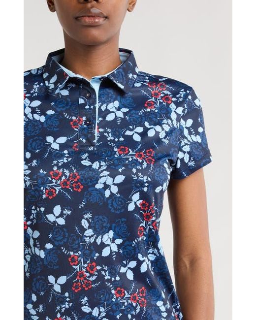 Swannies Blue Darci Performance Polo