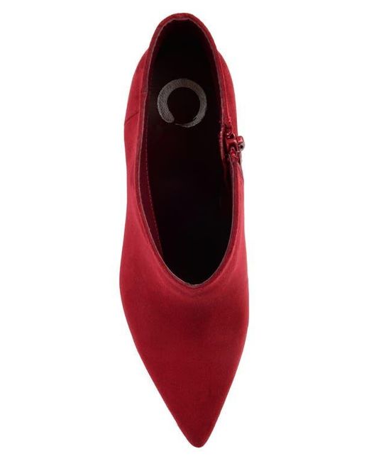 Journee Collection Red Journee Demmi Patterned Bootie
