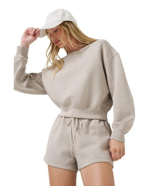 Travis Mathew Gray Cloudscape Sweatshirt