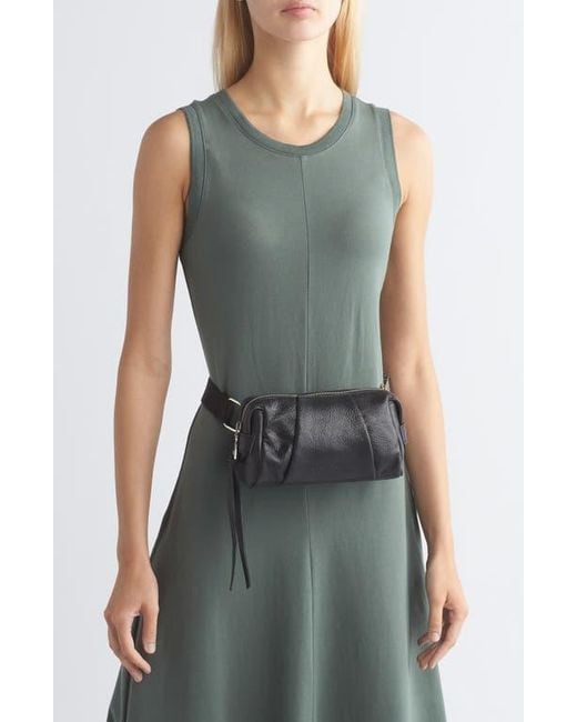 Aimee Kestenberg Corful Leather Belt Bag in Black Lyst