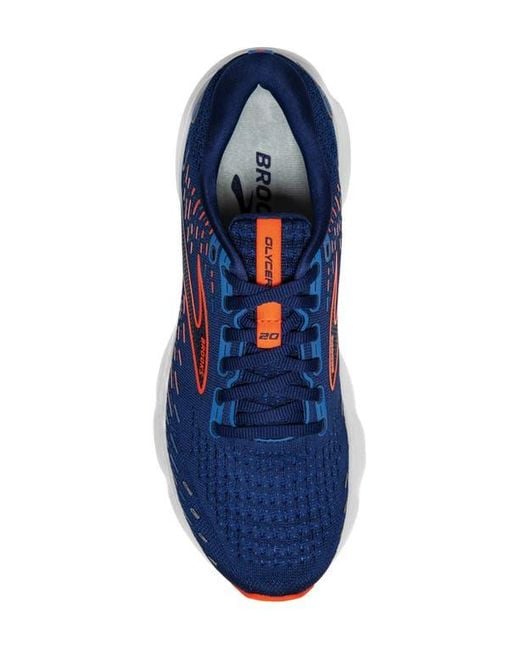 Brooks Blue Glycerin 20 Running Shoe for men