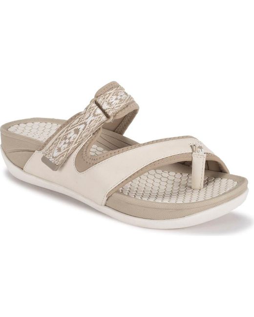 BareTraps Metallic Deserae Slide Sandal