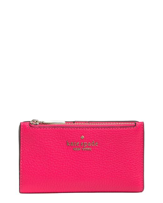 Kate Spade Pink Leila Small Bifold Wallet