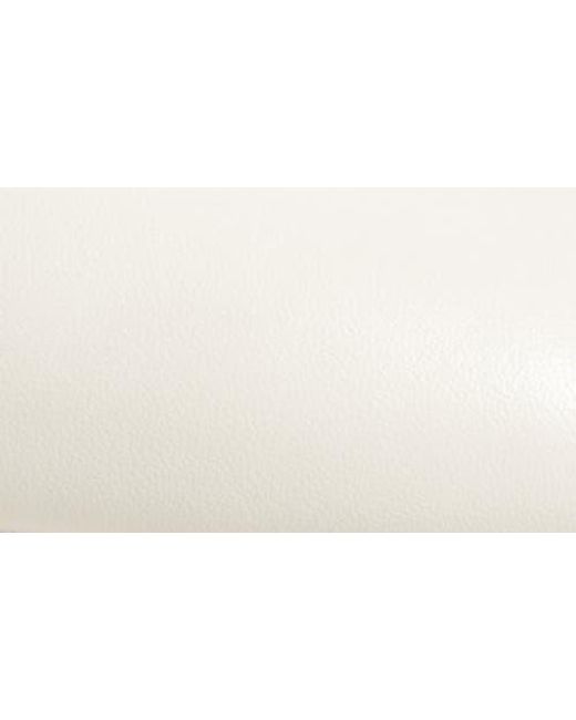 Stuart Weitzman White Piper Mary Jane Ballet Flat