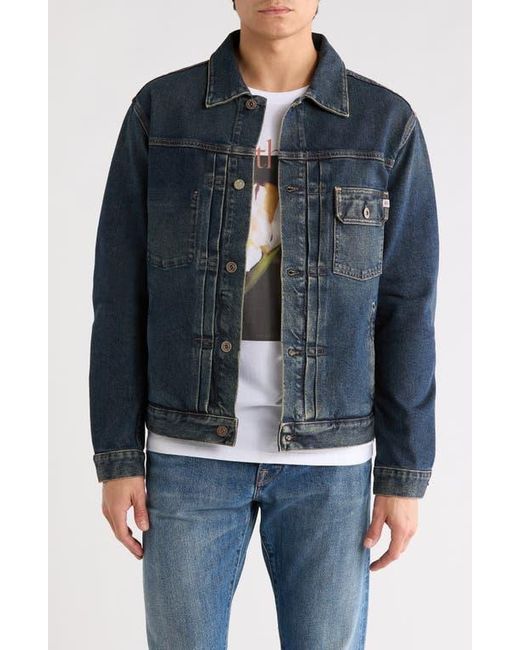 AG Jeans Blue Sid Denim Trucker Jacket for men