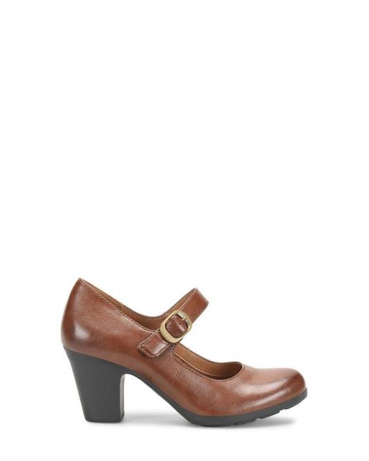 EuroSoft Brown Netty Mary Jane Pump