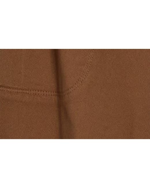 James Perse Brown Soft Drape Utility Pants