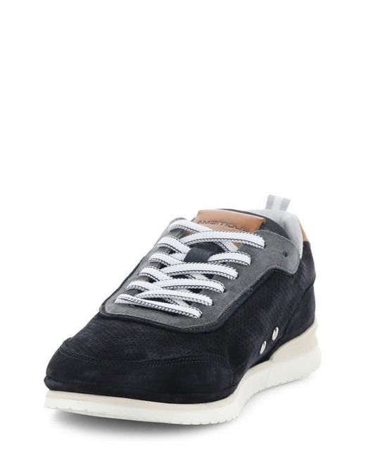 Ambitious Black 12827 Perforated Sneaker for men