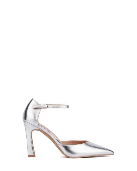 New York & Company White Xaria Pump