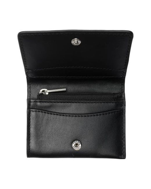 Fossil Black Westover Snap Bifold for men