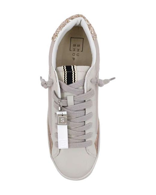 Shu Shop White Ruby Low Top Sneaker