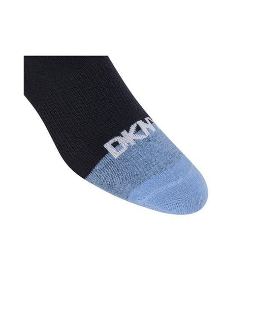 DKNY Blue 6-Pack Liner Socks for men