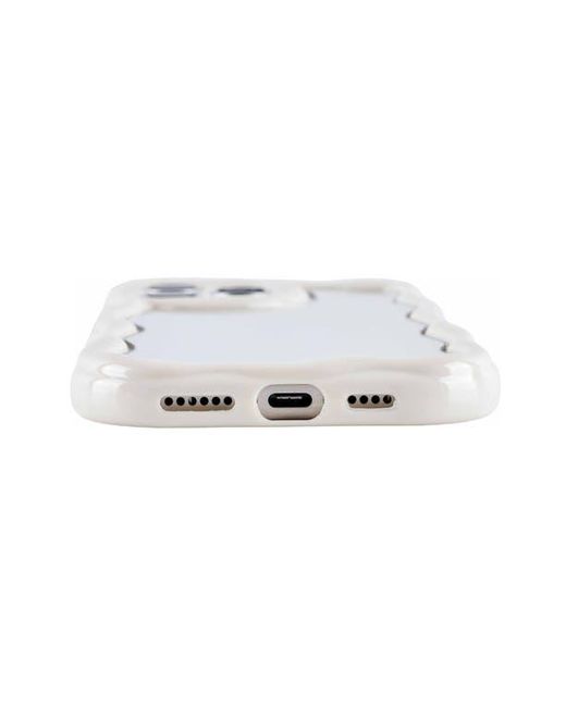 Auramma White Funky Mirror Iphone 16 Pro Case