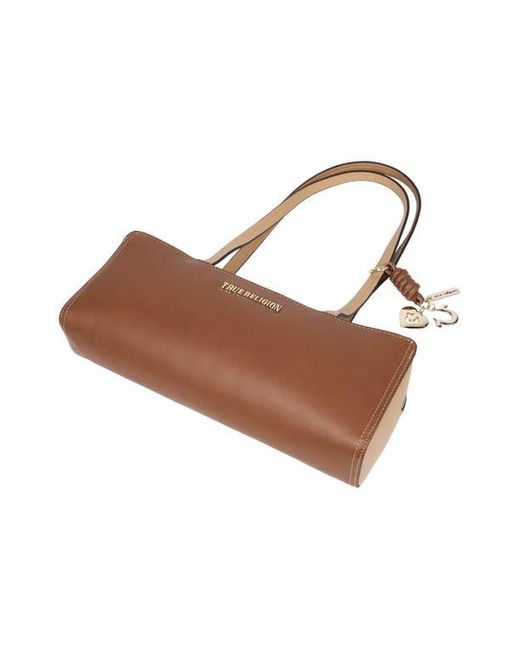 True Religion Brown East/West Satchel Bag