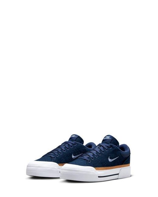 nike court legacy navy blue