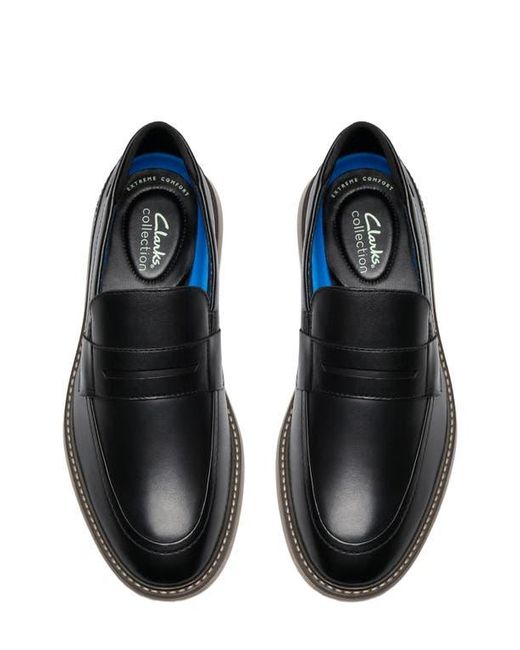 Clarks Black Brantin Loafer for men