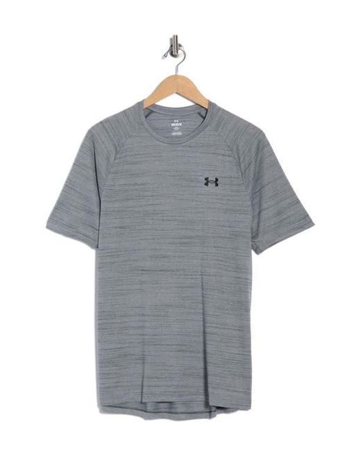 Under Armour Gray Tiger Tech Activewear T-Shirt for men