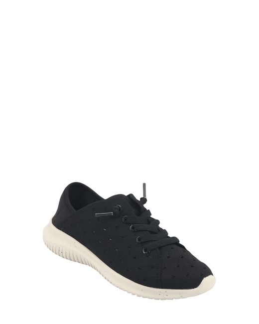 Sporto Black Aster Slip-on Sneaker