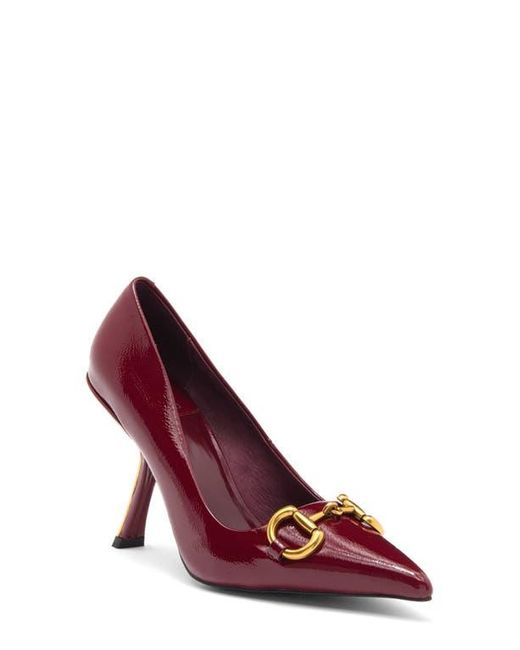 Jeffrey Campbell Purple Bellz Bit Pointed Toe Pump