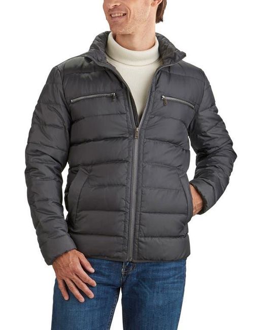 Cole Haan Quilted Packable Down Jacket in Gray for Men Lyst