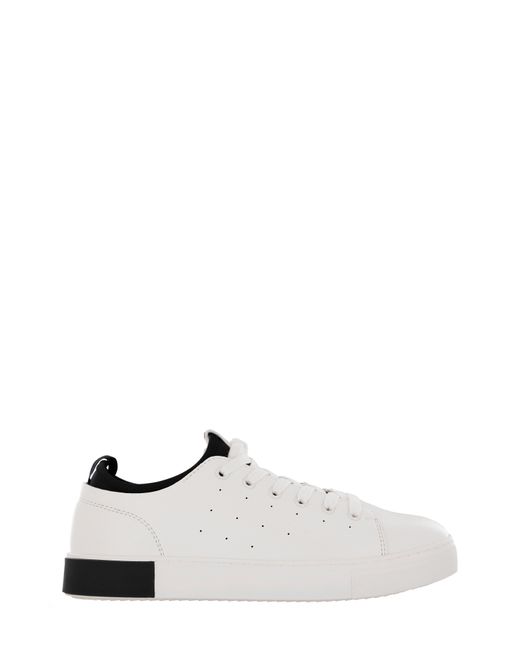 STRAUSS + RAMM White The Lace Up Sneaker for men