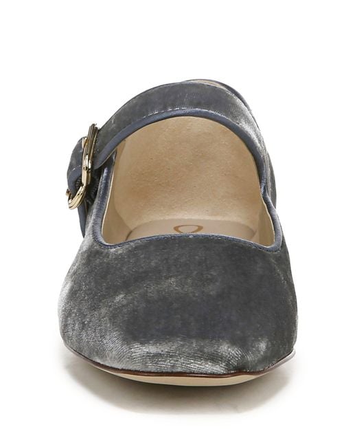 Sam Edelman Michaela Mary Jane Flat In Smokey Blue At Nordstrom