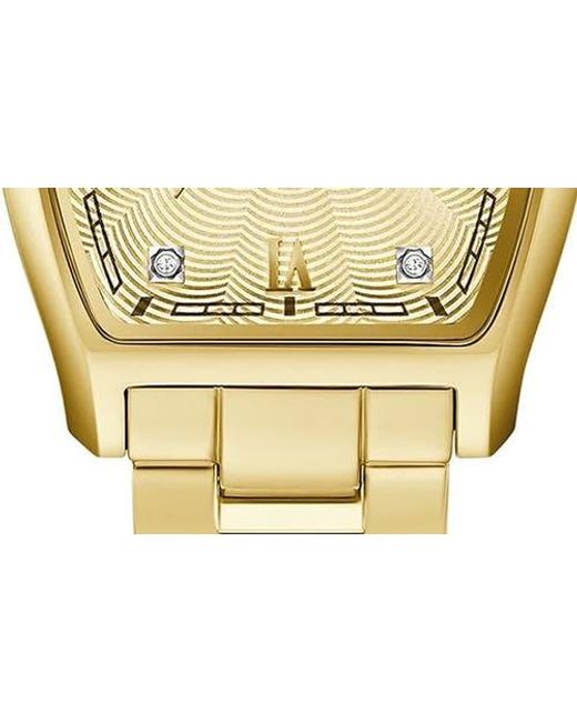 Bulova Metallic Tonneau Diamond Accent Bracelet Watch, 26Mm for men