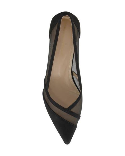 Adrienne Vittadini Black Slew Pump