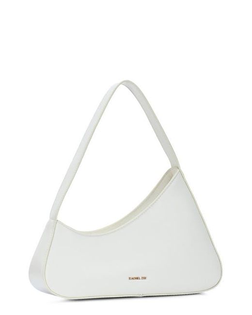 Rachel Zoe White Asymmetric Shoulder Bag