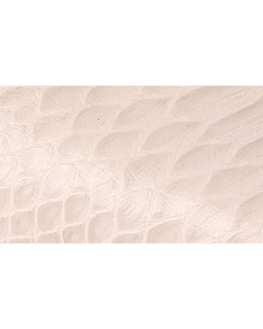Ninety Union Natural Intense Snake Embossed Pump