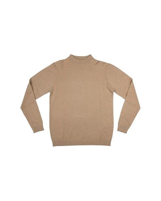 Xray Jeans Blue Mock Neck Knit Sweater for men