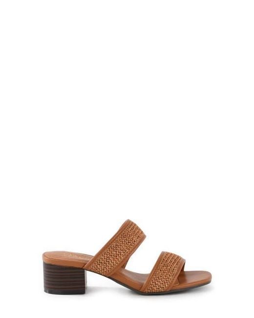 Seychelles Brown Aurora Slide Sandal