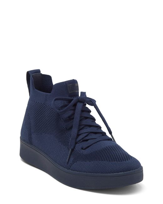 Fitflop Rally High Top Sneaker In Midnight Navy At Nordstrom Rack in Blue Lyst